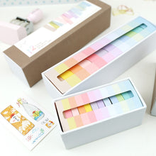 Load image into Gallery viewer, 12 Pcs/lot 7.5 x 3m Rainbow Decorative Adhesive Tape Masking Washi Tape Decoration Diary School Office Supplies Stationery