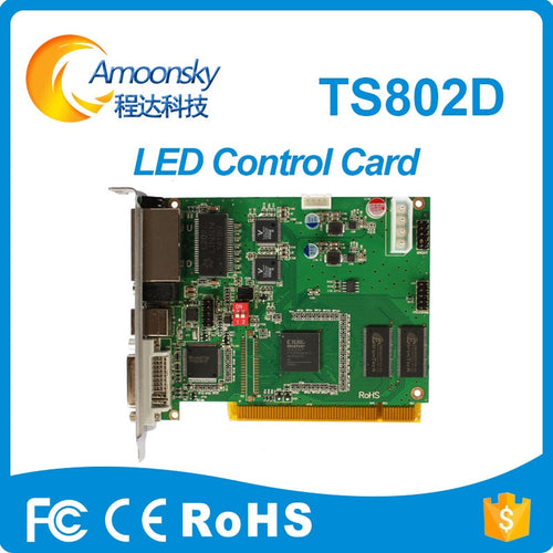 linsn ts802d sending card ful color led video display synchronous led video card ts802 original factory directly supply